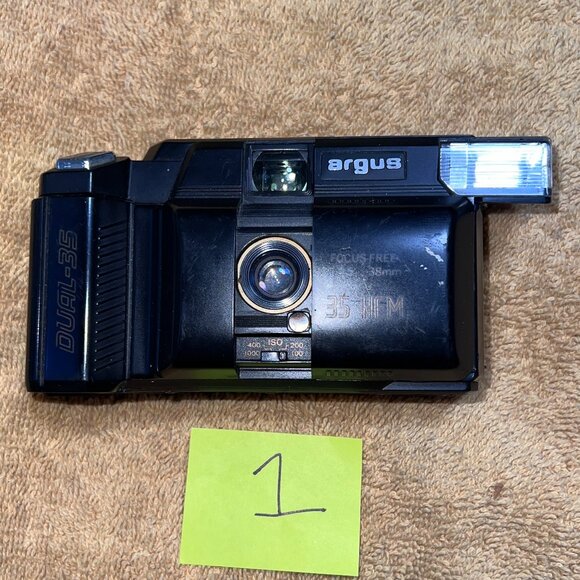 Argus Dual-35 35mm Film Camera – Tested & Working, Flash Functional, Vintage - Picture 1 of 8